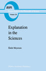 Buchcover Explanation in the Sciences