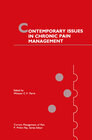 Buchcover Contemporary Issues in Chronic Pain Management