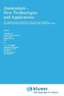 Buchcover Horticulture — New Technologies and Applications