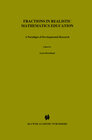 Buchcover Fractions in Realistic Mathematics Education