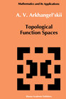 Buchcover Topological Function Spaces