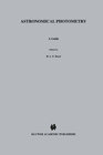 Buchcover Astronomical Photometry