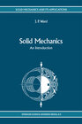 Buchcover Solid Mechanics