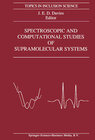 Buchcover Spectroscopic and Computational Studies of Supramolecular Systems