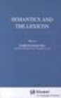 Buchcover Semantics and the Lexicon