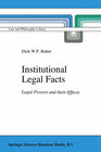 Buchcover Institutional Legal Facts