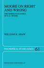 Buchcover Moore on Right and Wrong