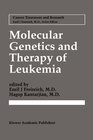 Buchcover Molecular Genetics and Therapy of Leukemia