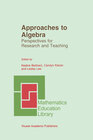 Buchcover Approaches to Algebra
