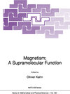 Buchcover Magnetism: A Supramolecular Function