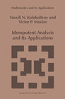 Buchcover Idempotent Analysis and Its Applications
