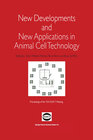 Buchcover New Developments and New Applications in Animal Cell Technology