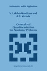 Buchcover Generalized Quasilinearization for Nonlinear Problems