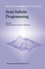 Buchcover Semi-Infinite Programming