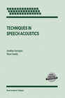 Buchcover Techniques in Speech Acoustics