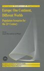 Buchcover Europe: One Continent, Different Worlds: Population Scenarios for the 21st Century: 1 Continent, Different Worlds (Europ