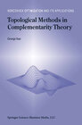 Buchcover Topological Methods in Complementarity Theory