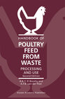 Buchcover Handbook of Poultry Feed from Waste