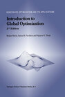 Buchcover Introduction to Global Optimization