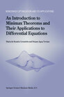 Buchcover An Introduction to Minimax Theorems and Their Applications to Differential Equations
