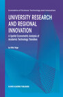 Buchcover University Research and Regional Innovation