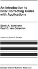 Buchcover An Introduction to Error Correcting Codes with Applications