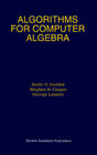 Buchcover Algorithms for Computer Algebra