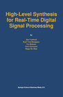 Buchcover High-Level Synthesis for Real-Time Digital Signal Processing