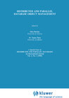 Buchcover Distributed and Parallel Database Object Management