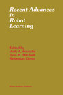 Buchcover Recent Advances in Robot Learning