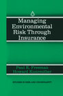 Buchcover Managing Environmental Risk Through Insurance