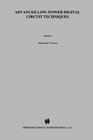 Buchcover Advanced Low-Power Digital Circuit Techniques