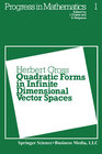 Buchcover Quadratic Forms in Infinite Dimensional Vector Spaces