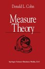Buchcover Measure Theory