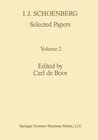 Buchcover I. J. Schoenberg Selected Papers