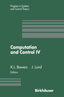 Buchcover Computation and Control IV