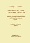 Buchcover Mathematics from Leningrad to Austin, Volume 2