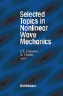 Buchcover Selected Topics in Nonlinear Wave Mechanics