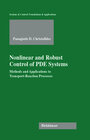 Buchcover Nonlinear and Robust Control of PDE Systems