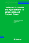 Buchcover Carleman Estimates and Applications to Uniqueness and Control Theory