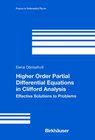 Buchcover Higher Order Partial Differential Equations in Clifford Analysis