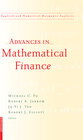 Buchcover Advances in Mathematical Finance