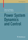 Buchcover Power System Dynamics and Control