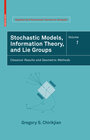 Buchcover Stochastic Models, Information Theory, and Lie Groups, Volume 1
