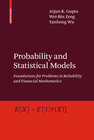 Buchcover Probability and Statistical Models