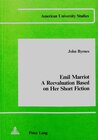 Buchcover Emil Marriot- A Reevaluation Based on her Short Fiction