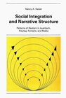 Buchcover Social Integration and Narrative Structure