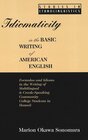 Buchcover Idiomaticity in the Basic Writing of American English