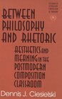 Buchcover Between Philosophy and Rhetoric