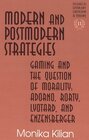 Buchcover Modern and Postmodern Strategies